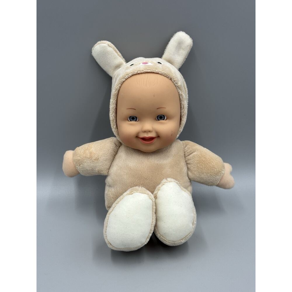 Cititoy Baby Doll In Brown Bunny Rabbit Costume 11 Inch 2008